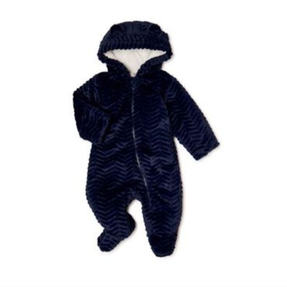 Baby Boy Winter Snow Suit/jacket/romper 0M-9M